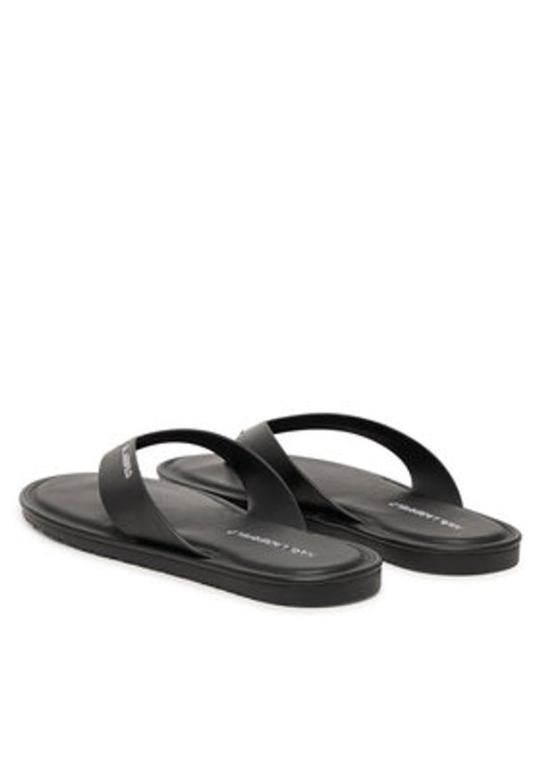 Karl Lagerfeld - KARL LAGERFELD Japonki Kastor IV KL70206C Czarny. Kolor: czarny. Materiał: skóra