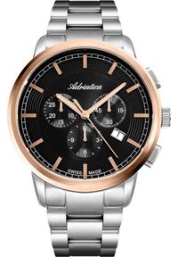 Zegarek Adriatica Zegarek męski Adriatica A8307.R1R6CH srebrny. Kolor: srebrny #1