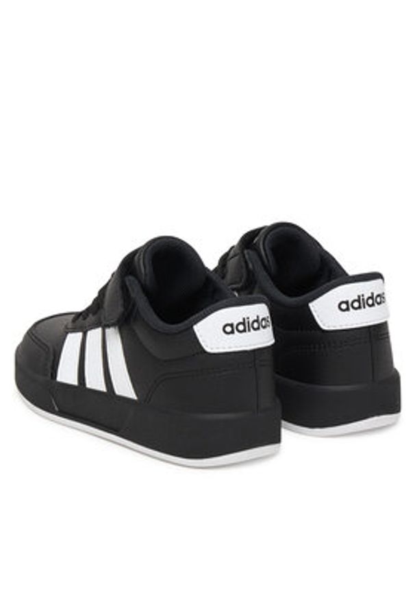 Adidas - adidas Sneakersy Breaknet 3.0 JS3687 Czarny. Kolor: czarny. Materiał: skóra