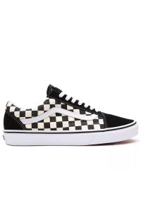 Buty Vans Old Skool VN0A38G1P0S1 - czarno-białe. Okazja: na co dzień. Kolor: biały, czarny, wielokolorowy. Materiał: guma, materiał. Szerokość cholewki: normalna. Model: Vans Old Skool