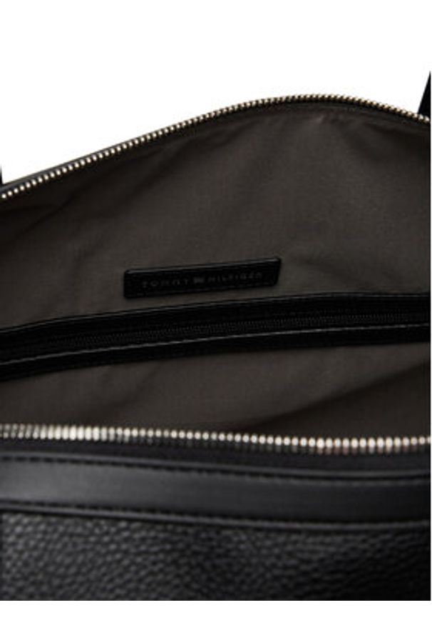 TOMMY HILFIGER - Tommy Hilfiger Torba Th Central Duffle AM0AM13485 Czarny. Kolor: czarny. Materiał: skóra