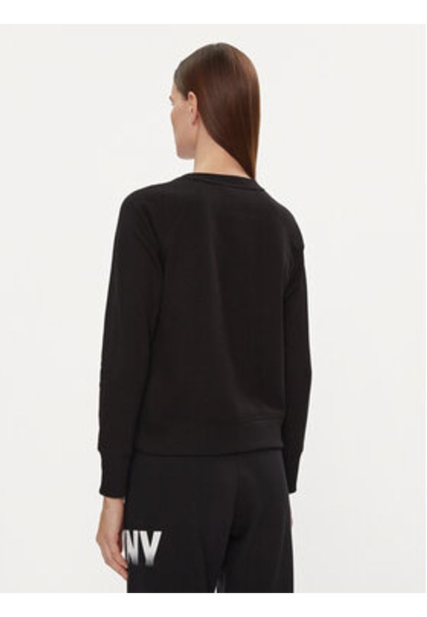 DKNY Sport Bluza DP3T9561 Czarny Regular Fit. Kolor: czarny. Materiał: bawełna. Styl: sportowy