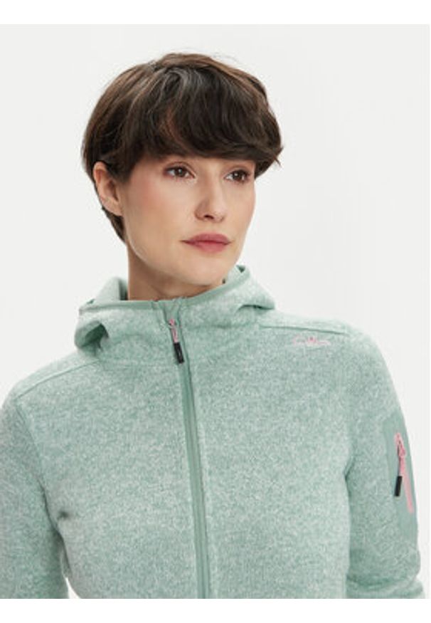 CMP Bluza 3H19826 Zielony Regular Fit. Kolor: zielony. Materiał: syntetyk