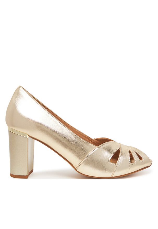 Czółenka Lasocki. Kolor: złoty