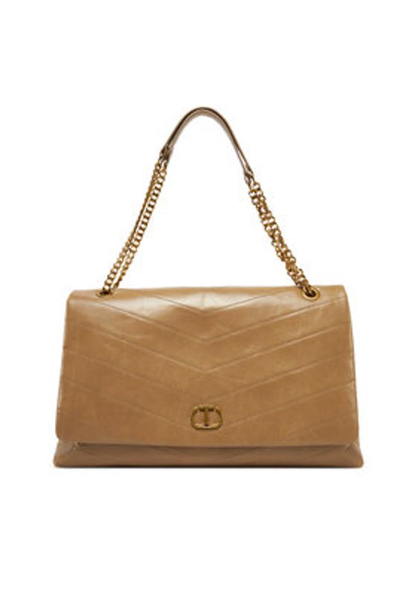 TwinSet - TWINSET Torebka 251TB7450 Brązowy. Kolor: brązowy. Materiał: skórzane