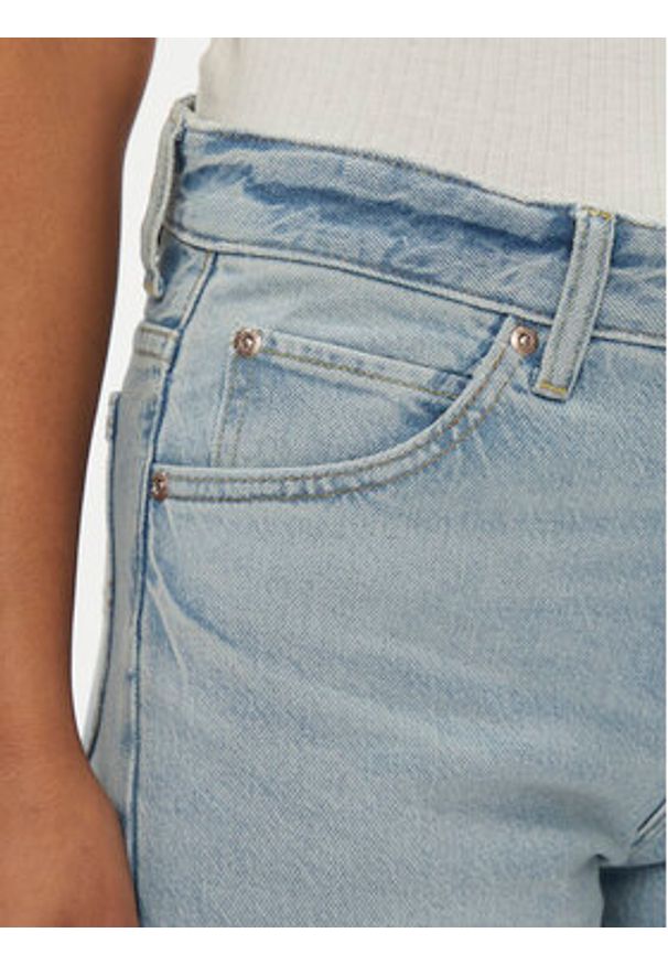 Lee Jeansy Rider Classic 112346314 Niebieski Straight Fit. Kolor: niebieski