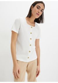 bonprix - Shirt. Kolor: biały #1