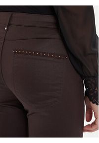 Morgan Jeansy 252-PALAO Brązowy Slim Fit. Kolor: brązowy #4