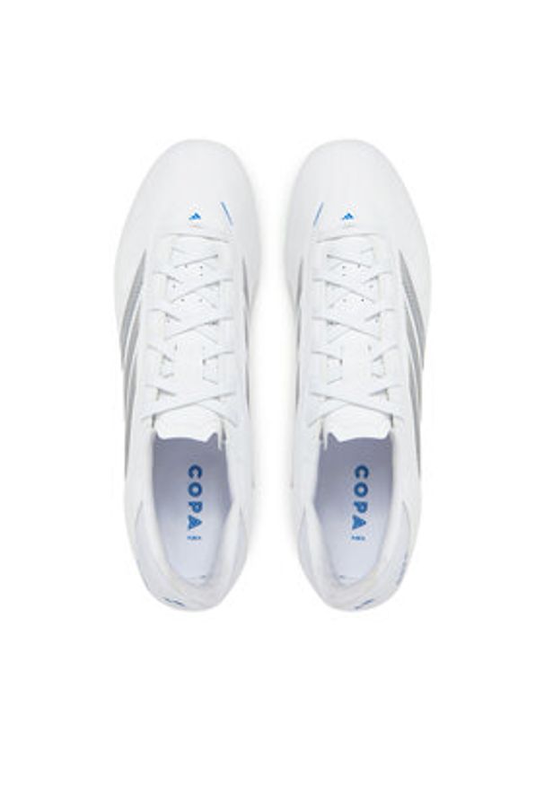 Adidas - adidas Buty do piłki nożnej Copa Pure 3 League Firm/Multi-Ground ID9051 Biały. Kolor: biały. Materiał: skóra