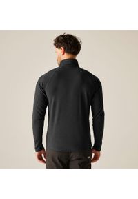 Polar turystyczny męski Regatta Montes z suwakiem. Kolor: szary, fioletowy, niebieski, wielokolorowy. Materiał: poliester. Sport: turystyka piesza, wspinaczka #2