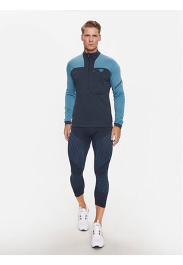 Dynafit Bluza techniczna Speed Ptc 1/2 Zip M 71498 Niebieski Regular Fit. Kolor: niebieski. Materiał: syntetyk