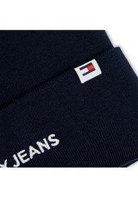 Tommy Jeans Czapka Linear Logo AW0AW15843 Granatowy. Kolor: niebieski. Materiał: bawełna #3