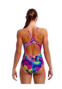 Strój kąpielowy jednoczęściowy FUNKITA Sting Stung - Diamond Back. Kolor: wielokolorowy, niebieski