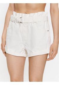 Glamorous Szorty jeansowe CK6957 Biały Regular Fit. Kolor: biały. Materiał: jeans, bawełna