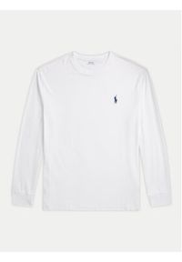 Polo Ralph Lauren Longsleeve 710671467056 Biały Regular Fit. Typ kołnierza: polo. Kolor: biały. Materiał: bawełna. Długość rękawa: długi rękaw #2