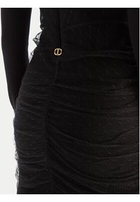 TwinSet - TWINSET Sukienka koktajlowa 252TT3261 Czarny Slim Fit. Kolor: czarny. Materiał: syntetyk. Styl: wizytowy #4