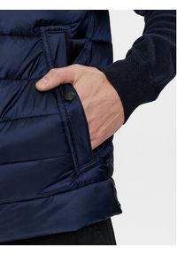 BOSS Bezrękawnik Odeno1 50505255 Granatowy Slim Fit. Kolor: niebieski. Materiał: syntetyk. Długość rękawa: bez rękawów #3