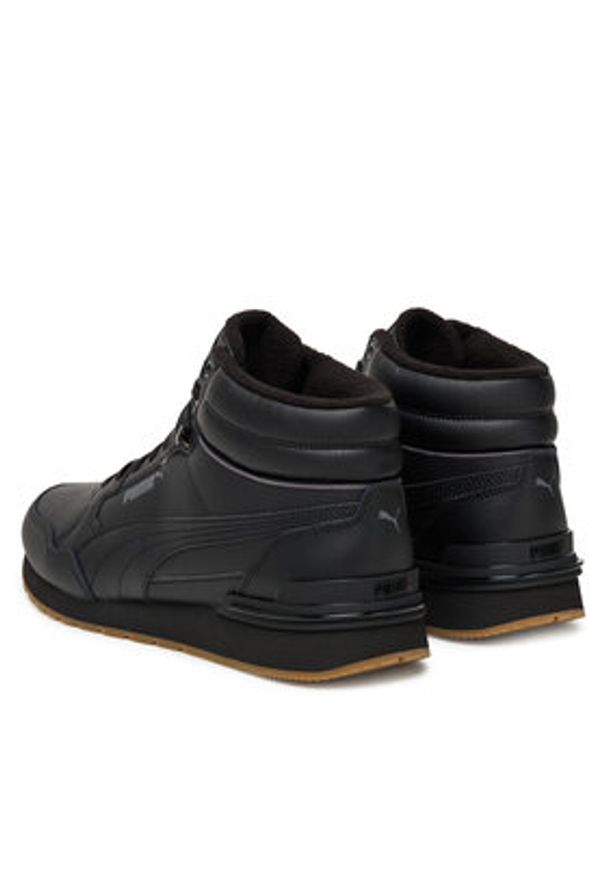 Puma Sneakersy St Runner V4 Mid 402893 02 Czarny. Kolor: czarny. Materiał: skóra