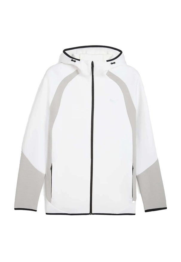 Puma Evostripe Fz Hoodie Dk Dorośli. Kolor: biały. Sport: bieganie
