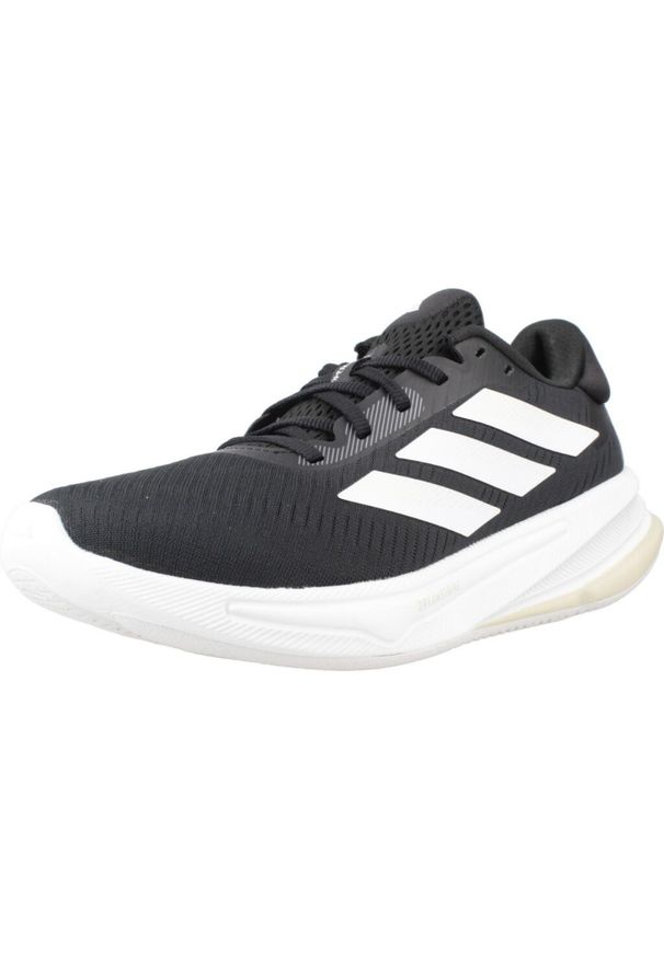 Adidas - Kapcie ADIDAS SUPERNOVA EASE W Czarny. Kolor: czarny. Materiał: syntetyk, tkanina. Styl: sportowy