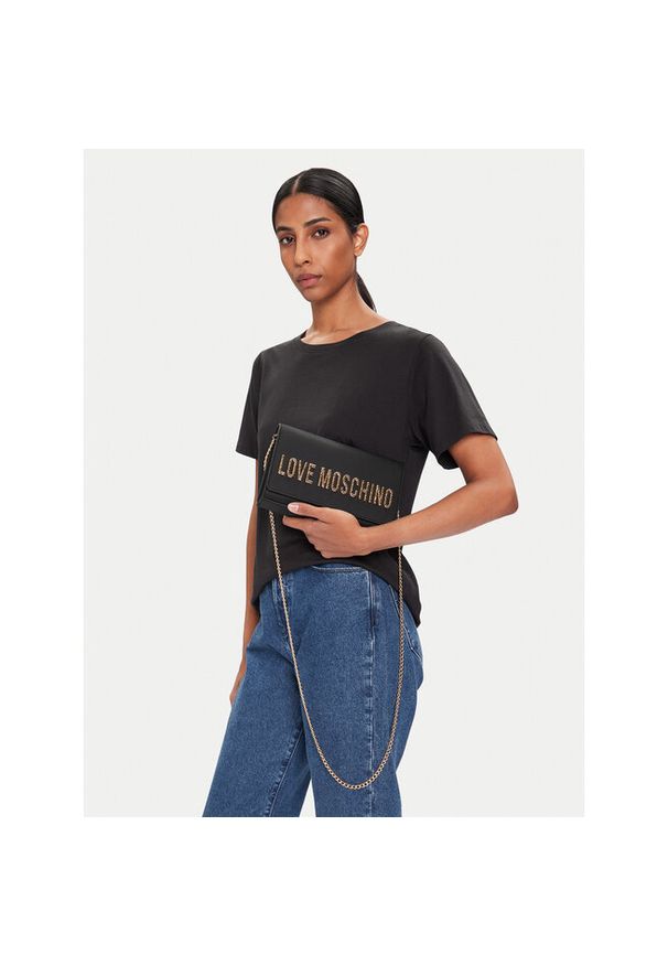 Love Moschino - Torebka LOVE MOSCHINO. Kolor: czarny