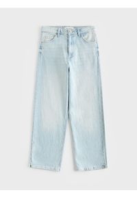 Reserved - Jeansy straight fit - niebieski. Kolor: niebieski #1