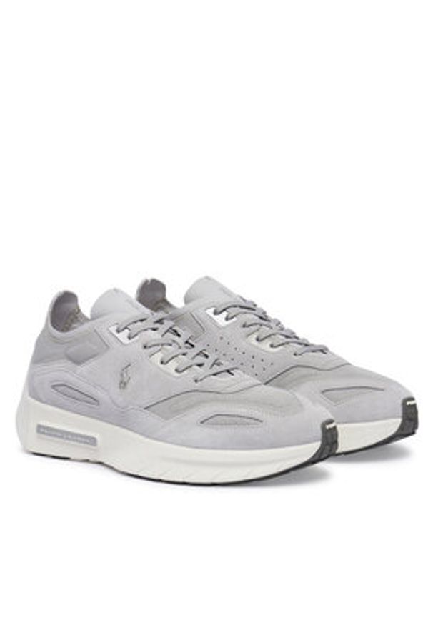 Polo Ralph Lauren Sneakersy Boerum 809P07534001 Beżowy. Kolor: beżowy. Materiał: zamsz, skóra