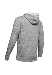 Bluza treningowa męska Under Armour Terry Logo. Kolor: szary. Materiał: poliester, bawełna. Sport: fitness