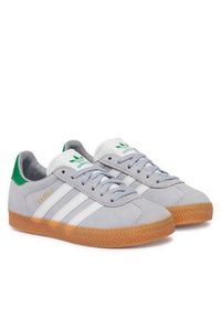 Adidas - adidas Sneakersy Gazelle JQ5999 Szary. Kolor: szary. Materiał: zamsz, skóra. Model: Adidas Gazelle