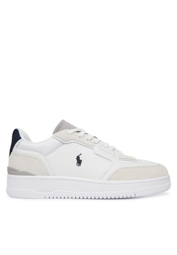 Polo Ralph Lauren Sneakersy 809P13087001 Biały. Kolor: biały. Materiał: skóra