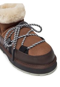 EMU Australia Śniegowce Blurred Micro W13129 Brązowy. Kolor: brązowy. Materiał: skóra #3