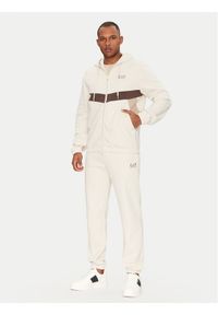 EA7 Emporio Armani Dres 7M000283 AF12660 U1112 Biały Regular Fit. Kolor: biały. Materiał: syntetyk, bawełna #1