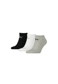 Puma Skarpety Sneaker-V 3-Pack. Kolor: szary. Sport: fitness