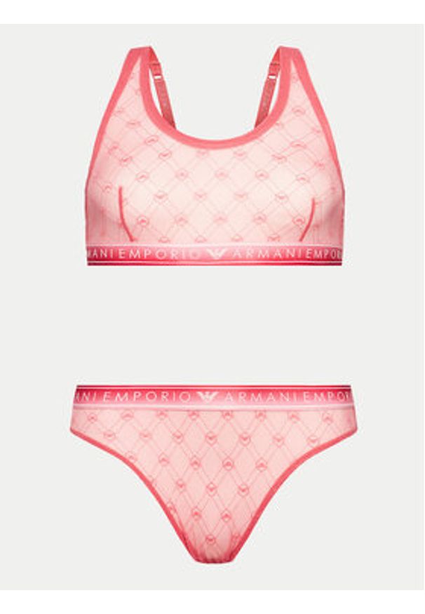 Emporio Armani Underwear Komplet bielizny 164788 4R205 05373 Różowy. Kolor: różowy. Materiał: syntetyk