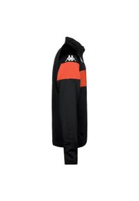 Bluza Kappa Dovare. Kolor: czarny, pomarańczowy, wielokolorowy. Sport: fitness