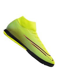 Buty Nike Superfly 7 Academy Mds Ic M BQ5430-703 wielokolorowe żółcie. Kolor: wielokolorowy. Materiał: materiał, skóra, guma, syntetyk. Szerokość cholewki: normalna. Sezon: wiosna. Sport: piłka nożna