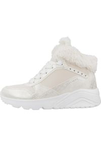 skechers - Buty SKECHERS UNO LITE - COMFURT C Biały. Okazja: na co dzień. Kolor: biały. Materiał: syntetyk, tkanina. Sezon: zima #2