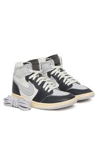 Nike Sneakersy Air Jordan 1 Mm High FB9891 001 Szary. Kolor: szary. Materiał: skóra. Model: Nike Air Jordan #4
