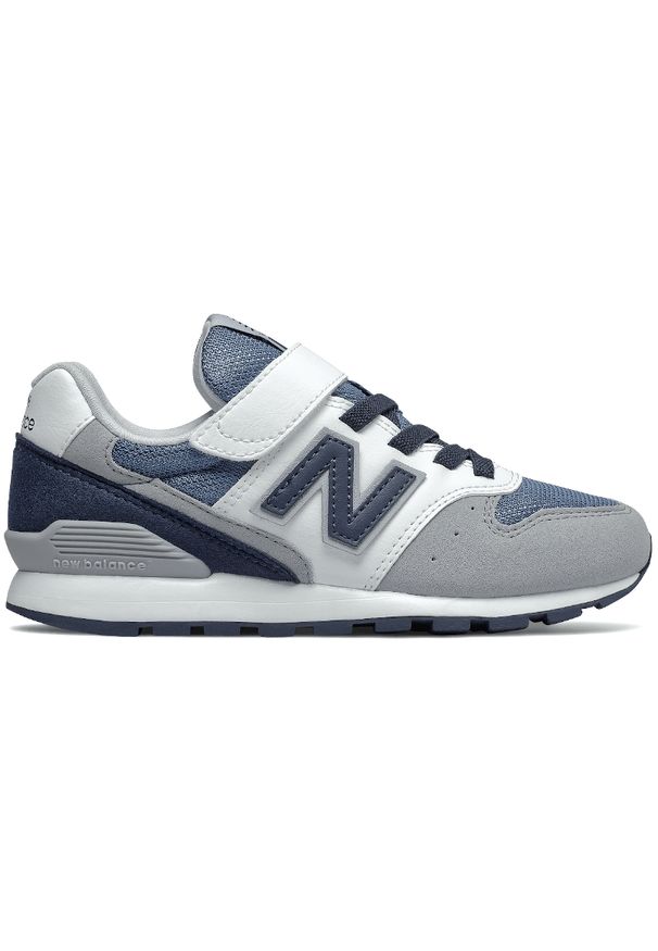 New Balance YV996PNV. Okazja: na spacer, na co dzień. Zapięcie: rzepy. Materiał: materiał, zamsz, syntetyk. Model: New Balance 996. Sport: turystyka piesza