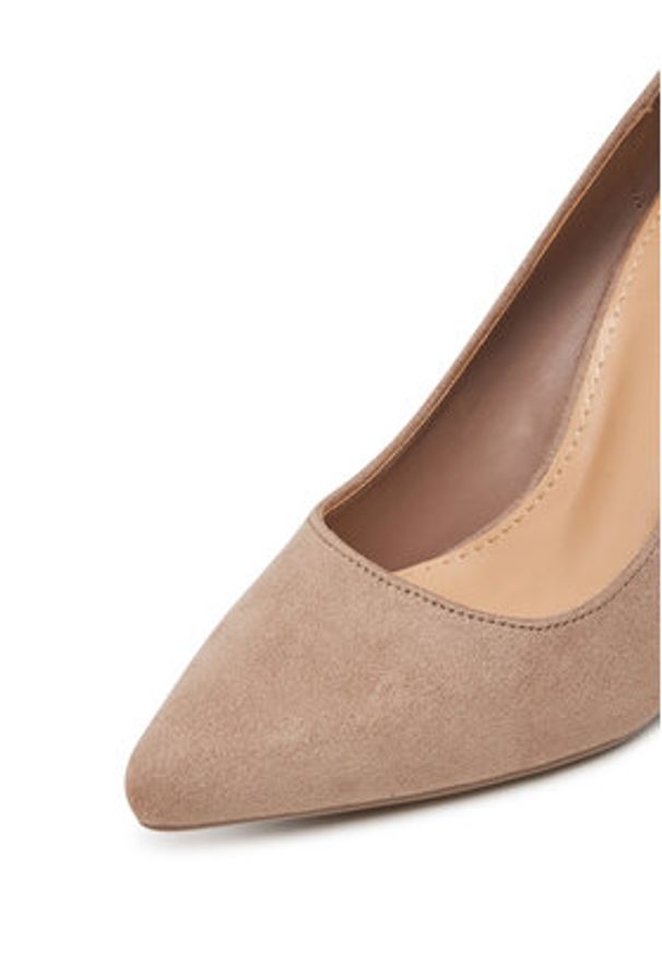 DeeZee Czółenka XLO Brązowy. Kolor: brązowy. Materiał: materiał