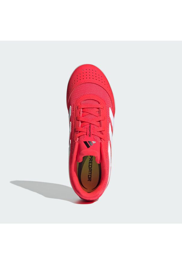 Adidas - Buty Predator Club Sala IN Kids. Kolor: biały, czerwony, wielokolorowy, czarny. Materiał: materiał