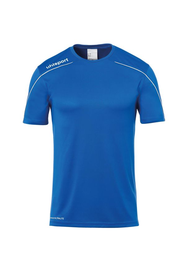 UHLSPORT - Koszulka Uhlsport Stream 22. Kolor: niebieski, czarny, biały, wielokolorowy. Sport: fitness, piłka nożna