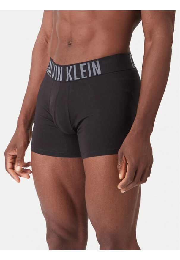 Calvin Klein Underwear Komplet 3 par bokserek 000NB3609A Czarny. Kolor: czarny. Materiał: bawełna