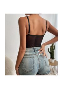 Intica - Body z haftem na romantyczne wieczory Tabatha. Kolor: biały. Materiał: materiał. Wzór: haft #4