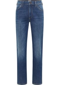 Mustang - Męskie Spodnie Jeansowe MUSTANG Tramper Straight Denim Blue 1015516 5000 882 #8