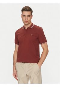Marc O'Polo Polo 523 2230 53054 Czerwony Regular Fit. Typ kołnierza: polo. Kolor: czerwony. Materiał: bawełna #1