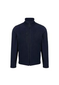 Regatta - Męska Bluza Polarowa Honestly Made Recycled Z Pełnym Zamkiem Błyskawicznym. Kolor: niebieski. Materiał: polar. Sezon: zima. Styl: sportowy. Sport: turystyka piesza #1