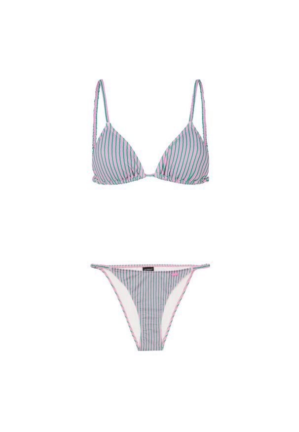 Damski 2-częściowy kostium kąpielowy Protest Chip. Kolor: różowy