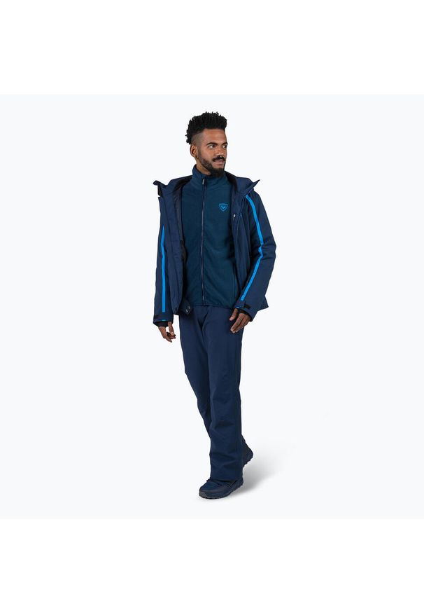 Bluza męska Rossignol Strawpile Fleece Fz. Kolor: niebieski