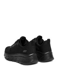 skechers - Skechers Sneakersy BOBS B FLEX HI 117385 BBK Czarny. Kolor: czarny. Materiał: materiał